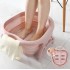 Foldable Footbath Foaming Massage Bucket Folding Bathtub Household Foot Spa Basin Pedicure Bath Bathtub