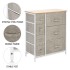 Fabric Drawer Organizer Dressers Chest of Drawers Bedroom Set Foldable Closet Organizer for Clothes Underwear Makeup Organizer