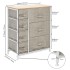 Fabric Drawer Organizer Dressers Chest of Drawers Bedroom Set Foldable Closet Organizer for Clothes Underwear Makeup Organizer