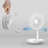 rechargeable Clip Fan 8 Inch Mini Quiet Desk Fan handheld mini portable fan Quiet Camping Fan USB ventilador ceiling fan