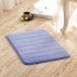 Cobblestone Embossed Bathroom Bath Mat Coral Fleece Non-slip Carpet In Bathtub Floor Rug Shower Room Doormat Memory Foam Pad