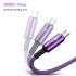 LED Light 5A Type C Cable Fast Charging USB C Cable for Xiaomi Huawei Note 7 Phone Accessories Data Cable Charger USB Cable