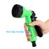 Garden Hose Pipe 7 Modes Adjustable Water Gun Foam High Pressure Cars Garden Washing Hose Sprayer Expandable Water Hose