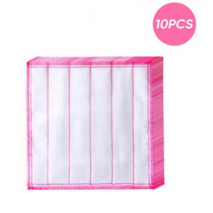 Kitchen Towels 8 Layers Cotton Dishcloth Super Absorbent Non-stick Oil Reusable Cleaning Cloth Kitchen Daily Dish Towels