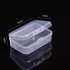 Mini Plastic Box Rectangular Box Translucent Box Packing Box Storage Box Dustproof Durable Strong Jewelry Storage Case Container