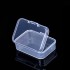 Mini Plastic Box Rectangular Box Translucent Box Packing Box Storage Box Dustproof Durable Strong Jewelry Storage Case Container