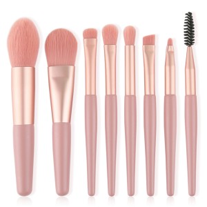 8Pcs Professional Makeup Brushes Set Cosmetic Powder Eye Shadow Foundation Blush Blending Concealer Beauty Make Up Tool Brushes