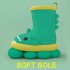 Kids Rain Boots Rainshoes Cartoon Shark Toddler Children Shoes Boys Girls Baby Soft Sole Anti-Slip