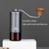 Manual Bean Grinder Household Coffee Bean Grinder Steel Stainless Core Double-shaft Drip Coffee Espresso Manual Coffee Machine