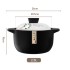 2022 Stew Pot Casserole Ceramic Saucepan High Temperature Resistant Cooking Pan Gas Electric Stove Cooker for Kitchen Crock Pots