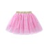 Fashion Kids Mesh Miniskirts Girls Princess Stars Glitter Dance Ballet Tutu Brand Sequin Party Girl Faldas Skirt Elastic Clothes