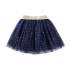 Fashion Kids Mesh Miniskirts Girls Princess Stars Glitter Dance Ballet Tutu Brand Sequin Party Girl Faldas Skirt Elastic Clothes