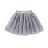 Fashion Kids Mesh Miniskirts Girls Princess Stars Glitter Dance Ballet Tutu Brand Sequin Party Girl Faldas Skirt Elastic Clothes