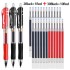 43 PCS Gel Pens & Refills Set Stationery Kawaii writing pen Black/red/blue ink 0.5 mm blue ballpoint pen Office school supplies