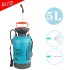 5L Hand Pressure Sprayer Adjustable Air Pump Knapsack-Sprayers Water Spray Bottle, Lawn Garden Car Cleaning Sprayer Watering Can