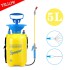 5L Hand Pressure Sprayer Adjustable Air Pump Knapsack-Sprayers Water Spray Bottle, Lawn Garden Car Cleaning Sprayer Watering Can