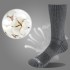 YUEDGE Men's Work Boot Socks 5Pairs/Pack Performance Moisture Wicking Cotton Heavy Cushion Crew Sports Athletic Hiking Socks Siz