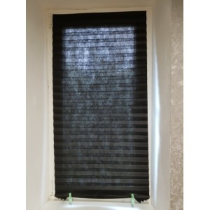 Adhesive Window Pleated Zebra Blinds And Shades Blind Roller Blackout Curtain For Bedroom Living Room Balcony Semi-Shut light