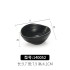 Melamine Flavor Dish Black Imitation Porcelain Tableware Japanese-style Hot Pot Seasoning Dipping Saucer Plate Small Dish Tray