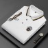 Summer Men Polo Shirts Short Sleeve Embroidery Tops