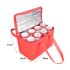 Portable Thermal Insulated Cooler Bags Big Square Chilled Bags Zip Picnic Tin Foil Food Bags Zip Pack Picnic Supplies 2022