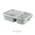 Separate lunch box Portable Bento Box Lunchbox Leakproof Food Container Microwave oven Dinnerware for Students