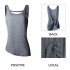 Women Sexy Sleeveless Vest Women Sexy Sleeveless Backless Vest Sexy Tops Open Back Knotted Crop A Line shirt