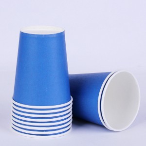 10PCS Pure Colour Party Disposable Paper Cups Juice Cup DIY Decoration Baby Shower Kids Birthday Wedding Picnic Tableware Supply