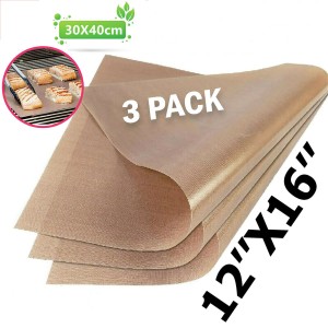 3pcs 30*40cm Reusable Resistant Baking Sheets Oil-proof Paper Cloth Oven Pad Non-stick Baking Mat Kitchen and Heat Transfer Tool