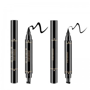 1 Pcs Double-ended Eyeliner 2-in-1 Waterproof Black Eyeliner Pencil Make Up Beauty Cosmetics Long-lasting Eye Liner makeup tools