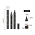 1 Pcs Double-ended Eyeliner 2-in-1 Waterproof Black Eyeliner Pencil Make Up Beauty Cosmetics Long-lasting Eye Liner makeup tools