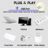 2x Mini Night Light Portable LED Lamp USB Plug Bulb Computer Mobile Car Auto Bedroom Book Lamp Eye Protection Reading Light gift
