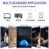 2x Mini Night Light Portable LED Lamp USB Plug Bulb Computer Mobile Car Auto Bedroom Book Lamp Eye Protection Reading Light gift
