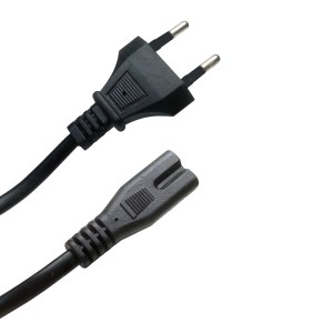 3PIN EU Power Cord US UK AU Plug IEC C13 Power Adapter Cable For Dell Desktop PC Monitor HP Epson Printer LG TV Projector